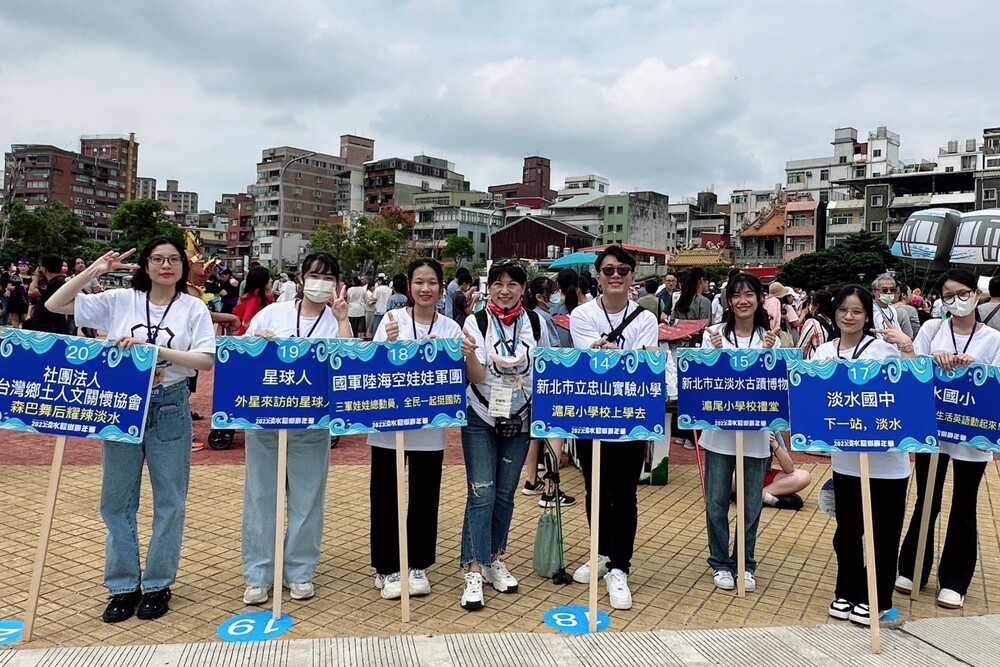 2023淡水藝術嘉年華：真理觀光師生齊心投入圖片