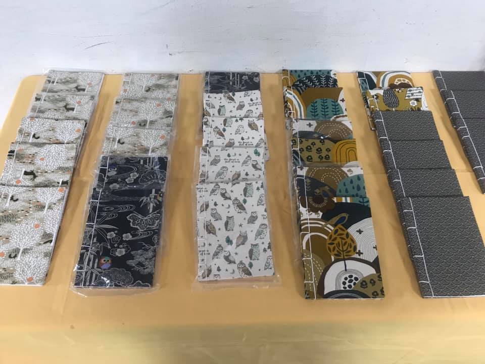 作品展示:學員在學漢字筆記本