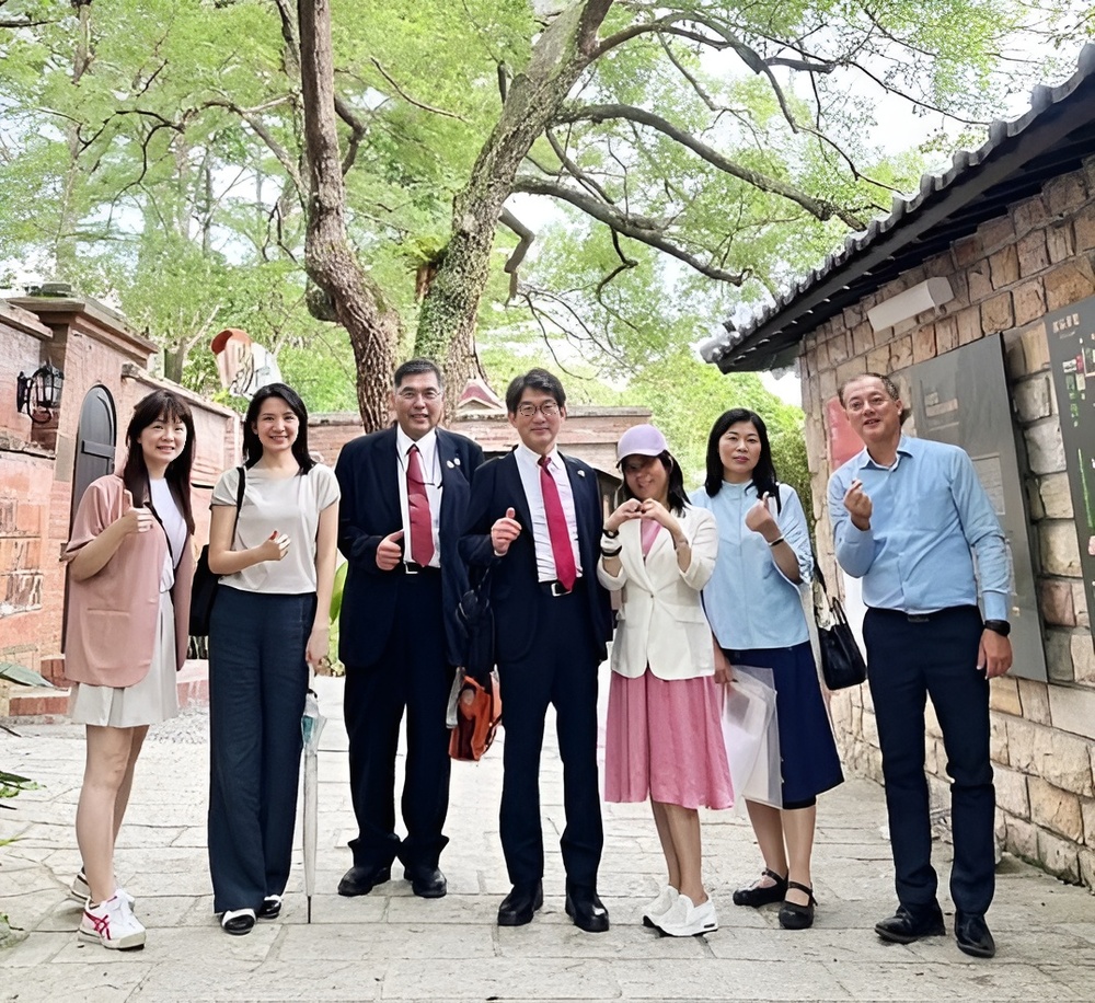 日本名城大訪姊妹校真理大學圖片
