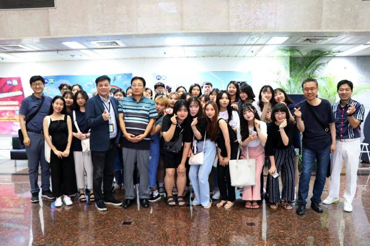 姊妹校韓國漢陽大學交換學生抵達桃園國際機場