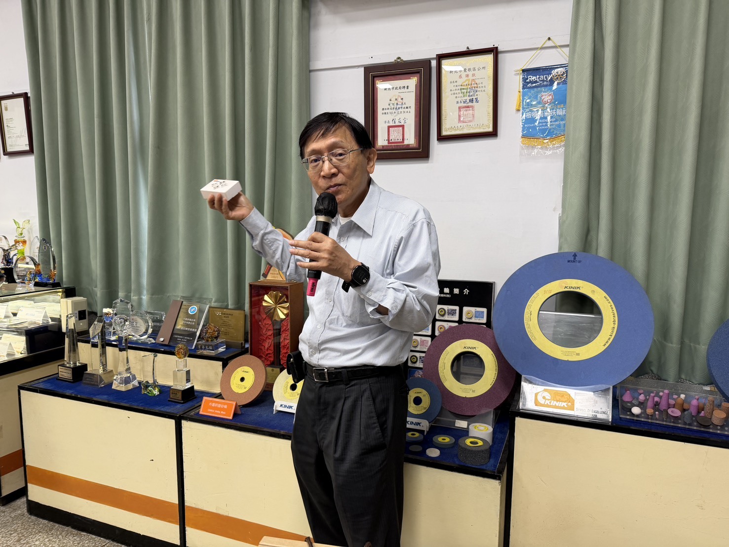 白文亮副董分享中砂推動「雙軸轉型」的實務經驗圖片