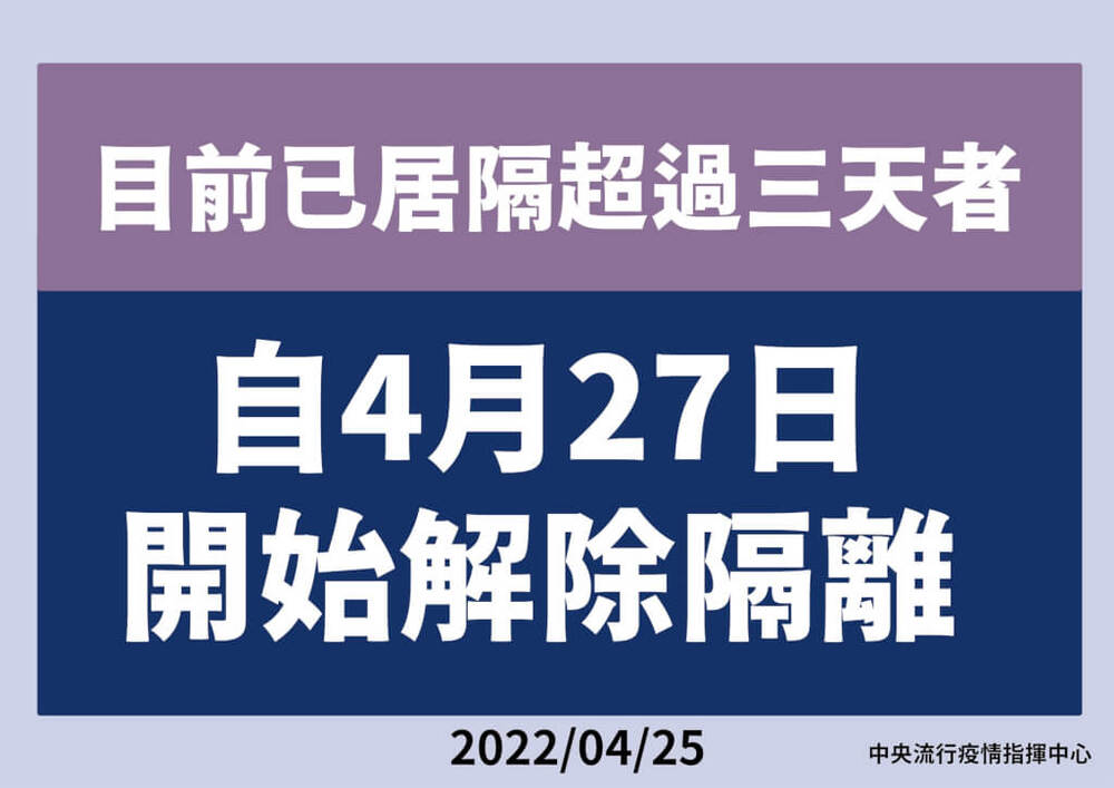 3+4居家隔離26日起實施圖片