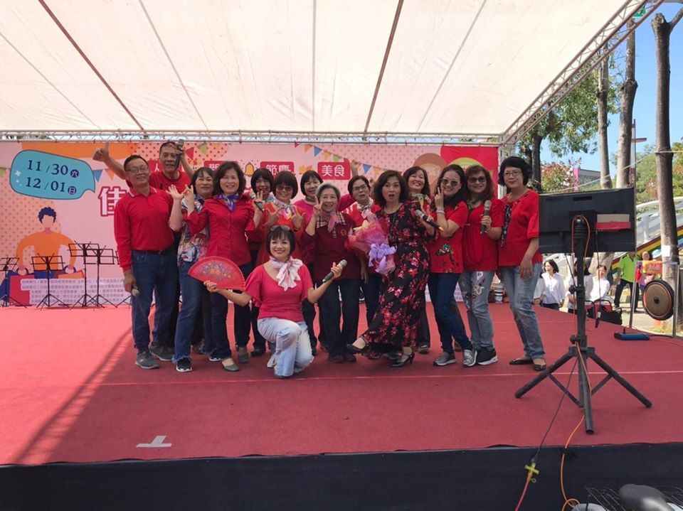 本校北門社區大學成果展:肚皮舞表演
