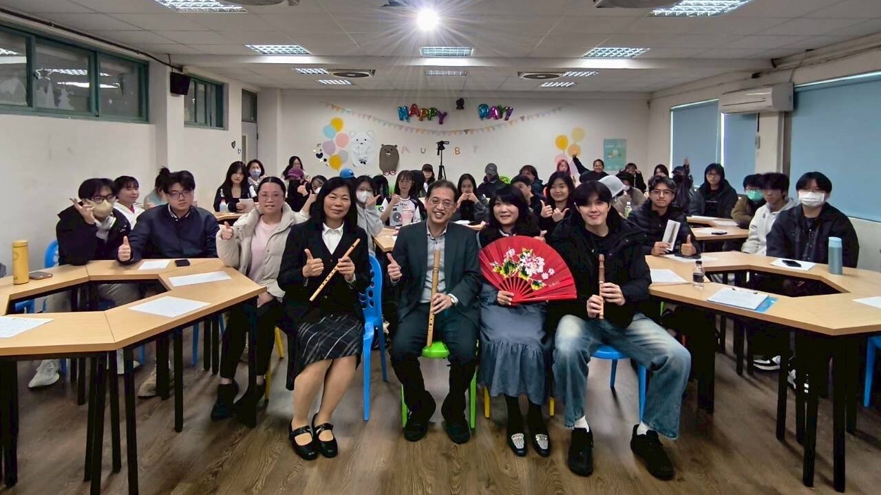 山形大學尤銘煌教授以音樂與民俗技藝分享文化價值圖片