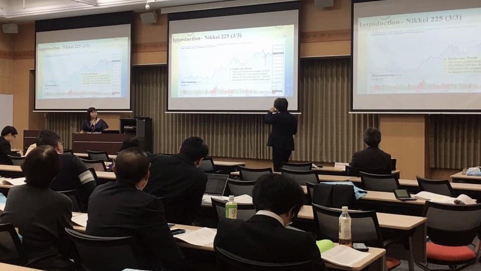 真大經濟系吳玟臻同學在日本國立三重大學研討會的論文發表