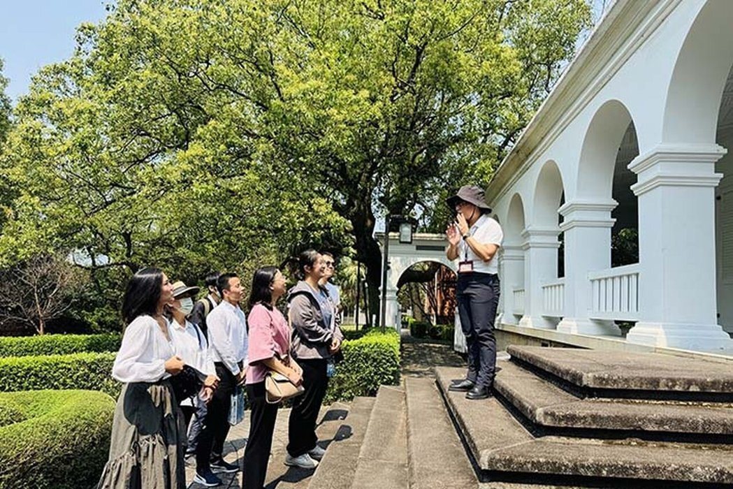 馬偕故居正門廣場