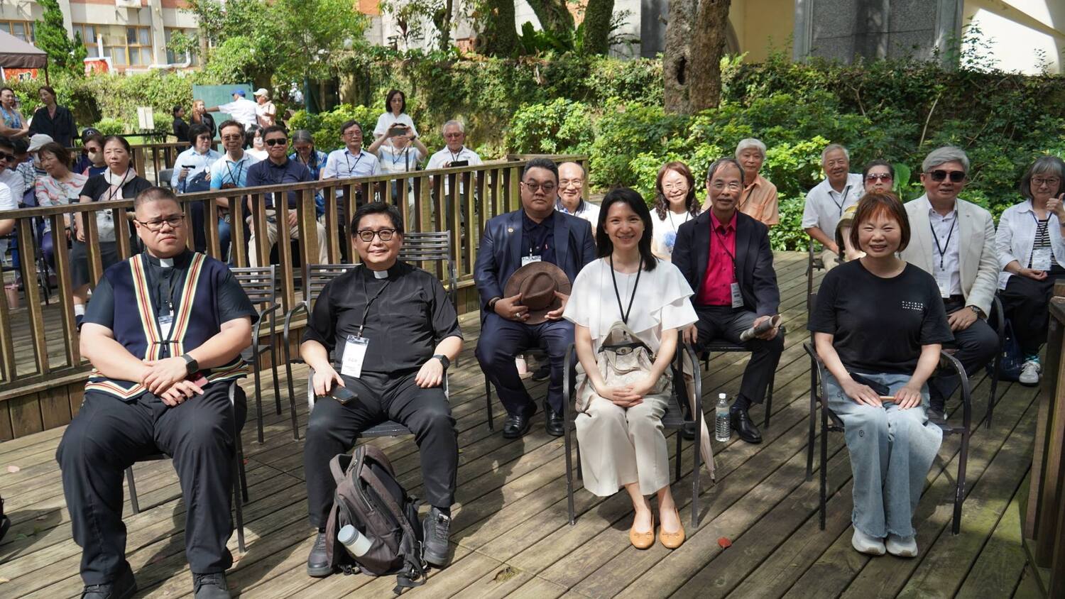 淡水古蹟博物館館長、真理大學李宜芳校長、學校董事、長官、校友及貴賓圖片
