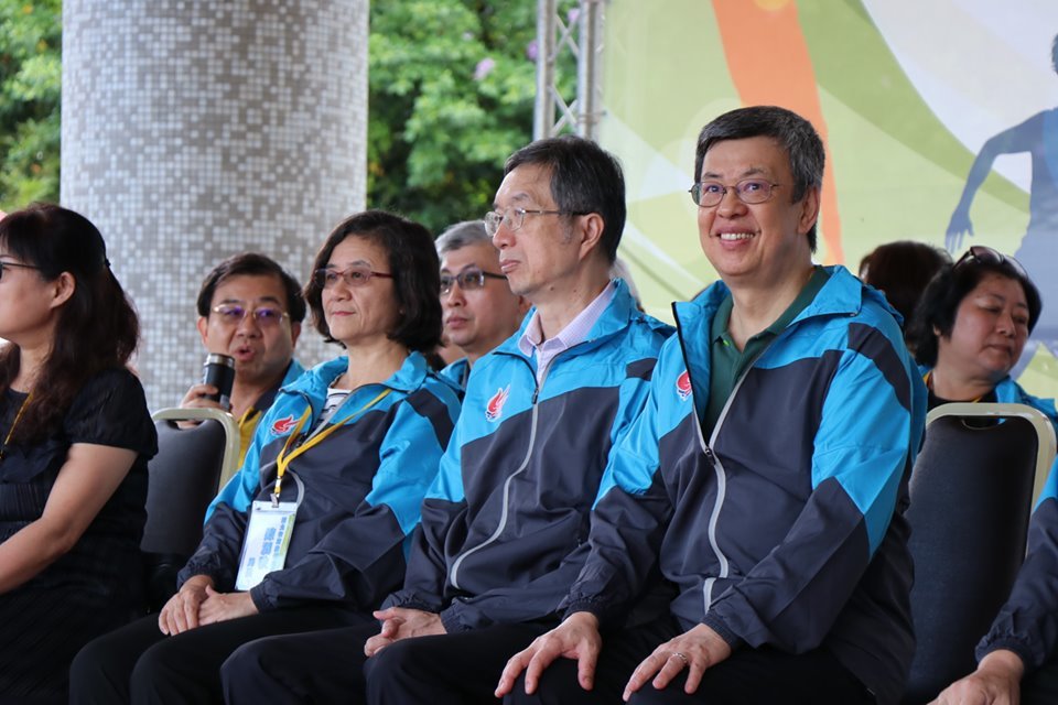副總統陳建仁出席在本校舉辦的第28屆全國鳳凰盃運動會