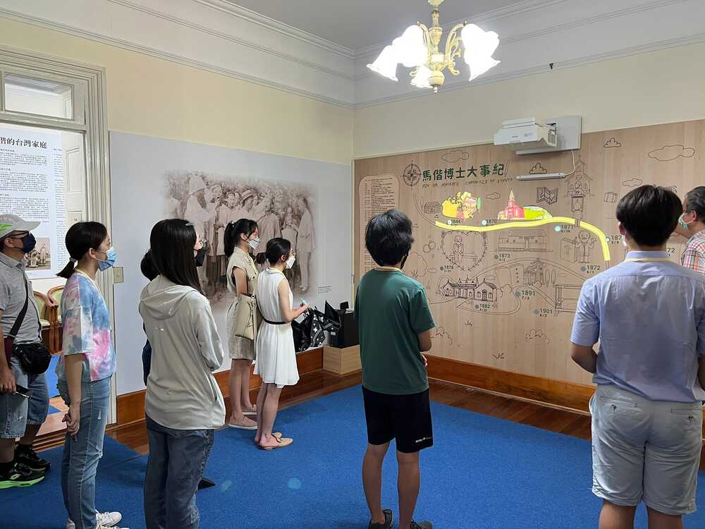 學員參訪了本校的古蹟圖片