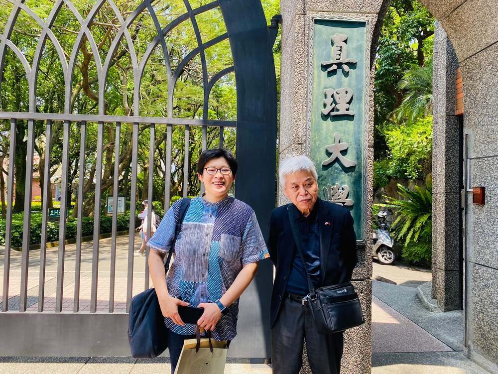 本系山本幸男顧問與北投溫泉博物館鍾兆佳館長蒞臨本系演講