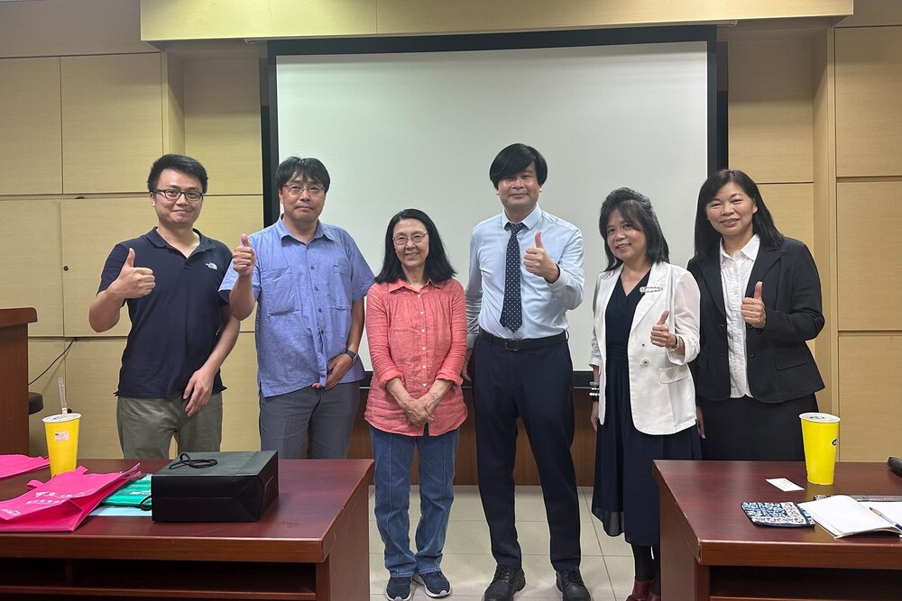 名城大學與真理大學雙方代表於教務處會議室合照