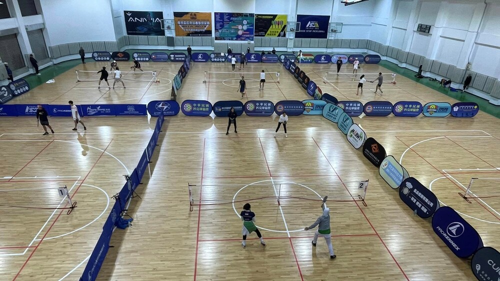 「2022台灣匹克球公開賽」於本校體育館進行