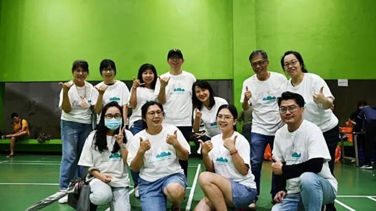 三步五時HAPPYGO健走活動會後剪影圖片
