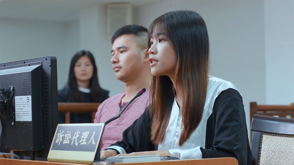 著重實務：學生實習法庭實況圖片